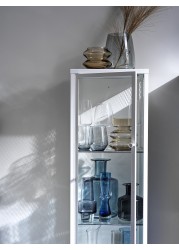 BAGGEBO Cabinet with glass doors