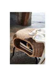 GAMLEHULT Footstool with storage