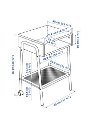 SETSKOG Bedside table