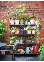 LÄCKÖ Shelving unit, outdoor