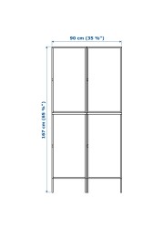 HÄLLAN Storage combination with doors