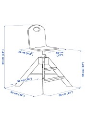 GRÅVAL Junior chair