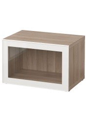 BESTÅ Shelf unit with glass door