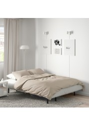 NYHAMN Sofa-bed with triple cushion