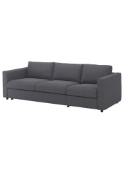 VIMLE Cover for 3-seat sofa-bed