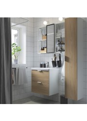 ENHET / TVÄLLEN Bathroom furniture, set of 18