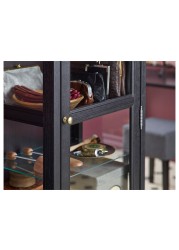 MALSJÖ Glass-door cabinet