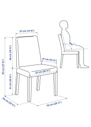 STRANDTORP / BERGMUND طاولة و4 كراسي