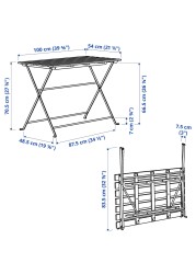 TÄRNÖ Table, outdoor