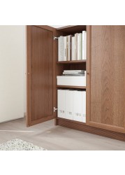 BILLY / OXBERG Bookcase with doors