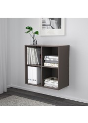 EKET Wall-mounted shelving unit w 4 comp