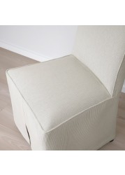 BERGMUND Chair with long cover