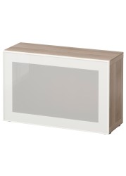 BESTÅ Shelf unit with glass door