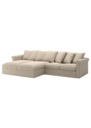 GRÖNLID 4-seat sofa with chaise longues