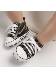 New Baby Shoes Baby Girl Boys Sneakers Flash Sneakers Baby First Walkers Baby Shoes Soft Anti-slip Sole Children Sneakers