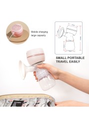 Portable Electronic Breast Pump USB Rechargeable Silent Portable Milk Extractor Automatic Milker Convenience Breastfeeding BPA Free