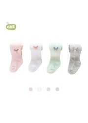 Summer Kids Socks 2022 PP Stockings Girls Mesh Socks Kids Cartoon Fishnet Tights Baby Stuff Baby Leggings