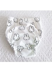 3pcs/lot Baby Training Pants 6 Layers Waterproof Reusable Cotton Infant Boy Pants Underwear Cloth Girls Diaper Diaper Panties