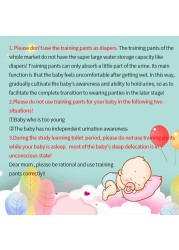 Cotton Reusable Baby Diapers Cute Waterproof Training Pants Panties Washable Underwear Infant Cloth Diapers Baby Diaper Diapers