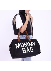 2022 Baby Carrying Maternity Bag Nappy Maternity Diaper Mommy Bag Stroller Organizer Changing Stroller Baby Care Travel Bag