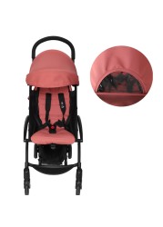 175 Degree Stroller Accessories Hood and Mattress Set for Babyzen Yoyo Canopy Cover Seat Cushion Fit Yuya Stroller Sunshade Original Fabric