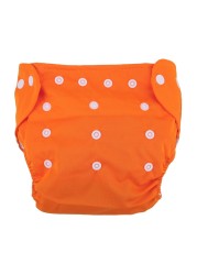 1pc Adjustable Reusable Baby Kids Boys Girls Washable Cloth Diaper Set Reusable Baby Nappies Solid Diaper