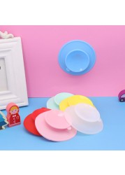 Boys and Girls Double-sided Suction Cup Mat Tableware Anti-slip Suction Cup Bowl Pad Coaster Fashionable