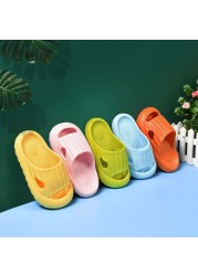 New Summer Children Shoes Casual Sandals Slippers Baby Boys Girls Slides Sandal Soft Thick Sole Quick Dry Beach Pool Slippers