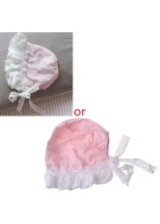 Adorable Newborn Summer Beanie Lace Bowknot Beanie Mother & Baby Essentials Cute Princess Hats For Little Girls