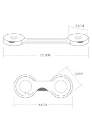 قفل أمان للطفل الاطفال قفل للدرج الطفل مكافحة فتح باب خزانة الثلاجة واقية قفل الطفل مكافحة قرصة حماية مشبك