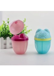 Portable Baby Food Storage Cartoon Bear Food Container Storage Milk Powder Formula Dispenser Leakproof Baby Feeding Box