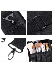 Women's Luminous Travel Cosmetic Bag,Multifunctional Zipper Makeup Bag,Large Capacity Organizer Bag,Luminous Geometric Bag