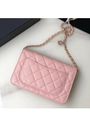 High quality handbags luxury purse on chain women designer purse small square crossbody bag brand shoulder bags flap