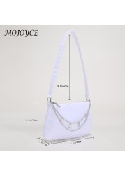 Ladies Underarm Nylon Shoulder Bag Fashion Solid Butterfly Chain Exquisite Handbags Ladies Designer Fashion Bags Female Bag