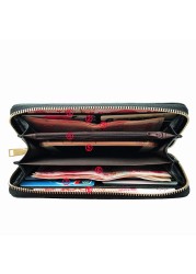 Luxury Designer Women Wallet 2022 New Long Zipper Wrist Purses Multi Card Stand Clutch Bag Coin Purse Card Holder