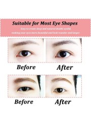 600pcs Invisible Eyelid Sticker Lace Eye Lift Double Strips Eyelid Tape Shadow Makeup Breathable Adhesive Stickers L/S Style