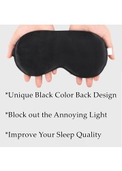 100% Natural Silk Sleeping Eye Patch Smooth Soft Sleeping Eye Mask with Adjustable Strap Blocks Light Eye Shade Cover Blindfold