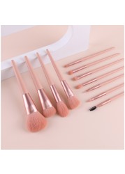 Zoreya 11 Makeup Brushes Set Eyeshadow Eyebrow Brush Beauty Make Up Blending Tools Concealer Cosmetic Tool