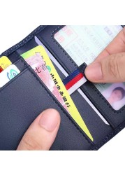 Men Wallets Men Wallets Thin Male Purse Card Holder gafskin Soft Small Purses New Design Vintage Men Short Slim Wallet