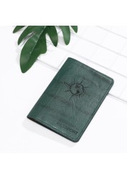 Zoukane New Passport Cover Card Holder Women Men Travel Credit Card Holder Travel ID & Document Passport Holder CH07