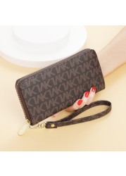 Luxury Brand Women Wallets Double Zippers Coin Bag Mobile Phone Bag Fashion Clutch Wallet Female Money Bag carteras para mujer