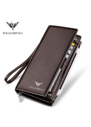 WilliamPOLO - New Design Business Phone With Zipper And Credit Clip