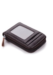 Travel Trip Bank Card Organizer Passport Wallet ID Card Holder Ticket Credit Card Case Zipper