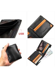 SmartLB Leather Mini Card Holder Best Gift for Man and Woman Anti-theft Wallet GPS Anti-lost Bluetooth Tracker Free Shipping