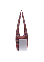 THINKTHENDO Very Popular Women Hippie Shoulder Bags Large Fringe Ethnic Purses Tote Handbag Travel Bag