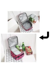 Reusable Leakproof Thermal Lunch Bag For Adults And Kids Cooler Tote Bag For Office Work School