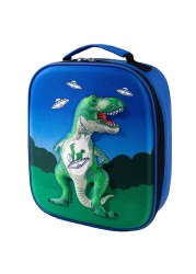 Cartoon Lunch Carrying Cooler Bag Portable Insulated Box Thermal Window Fridge Container School Picnic For Student Kids Travel Lunch Box