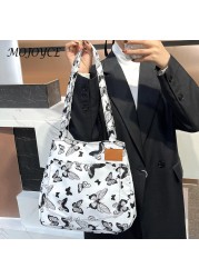 Casual Handbags All-match Fashion Women Square Bags Crossbody Bags Tote Eco-friendly Foldable Large Shopping Bags