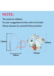 Kn95 Masks Kids Mouth Face Mask n95 Respirator 3D Cartoon Print Girls Boys Child Disposable Mask ffp2fan Children FPP2 Masks