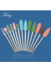 1pc Silicone Nail Drill Bits Milling Cutter for Manicure Burr Buffer for Electric Machines Nail Art Grinder Cuticle Cutter Tools